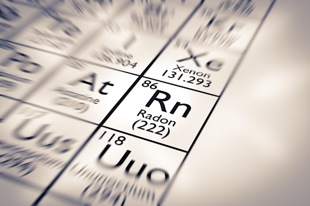 Photo of Radon in Periodic Table of Elements